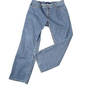 Jasper J Conran‎ 36S Men's Blue Cotton Straight Fit Button Jeans